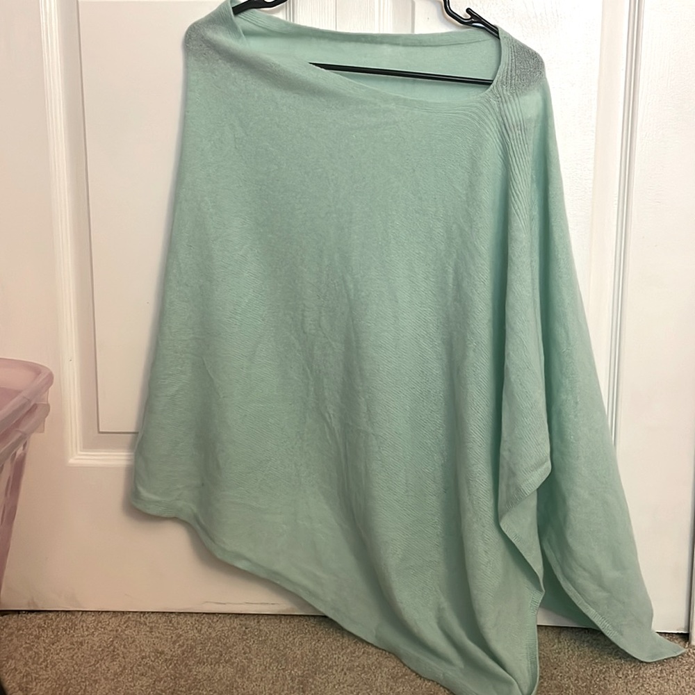 Mint green Lilly Pulitzer poncho